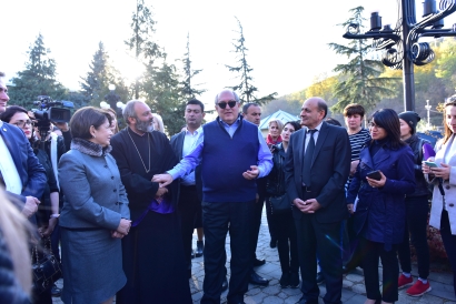 Նախագահ Արմեն Սարգսյանն այցելել է ԵՊՀ Իջևանի մասնաճյուղ. ՖՈՏՈՌԵՊՈՐՏԱԺ