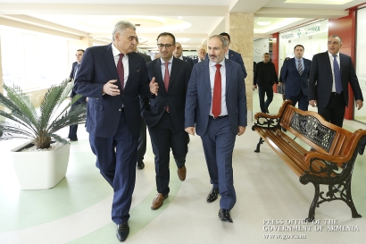 Վարչապետը ներկա է գտնվել Միջուկային բժշկության եվրոպական կենտրոնի բացման արարողությանը. ՖՈՏՈՌԵՊՈՐՏԱԺ