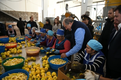 Նախագահ Սարգսյանն այցելել է Eco Garden Corporation գյուղմթերքի վերամշակման ձեռնարկություն. ՖՈՏՈՌԵՊՈՐՏԱԺ