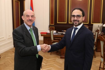 Տիգրան Ավինյանն ընդունել է Գերմանիայի դեսպանին