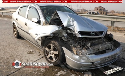 Ավտովթար Արարատի մարզում. բախվել են Toyota-ն, Opel-ն ու Ford Transit-ը. ժամանել են ՃՈ դասակի հրամանատարն ու ավագ հետաքննիչը. ՖՈՏՈՌԵՊՈՐՏԱԺ, ՏԵՍԱՆՅՈՒԹ