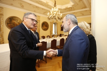 Վարչապետը Իտալիայի գործարար շրջանակներին է ներկայացրել Հայաստանի ներդրումային հնարավորությունները. ՖՈՏՈՌԵՊՈՐՏԱԺ
