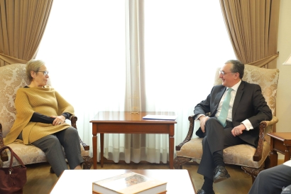 ԱԳ Նախարար Զոհրաբ Մնացականյանն ընդունել է ԵԱՀԿ ԺՀՄԻԳ տնօրեն Ինգիբյորգ Գիսլադոտիրին. ՏԵՍԱՆՅՈՒԹ