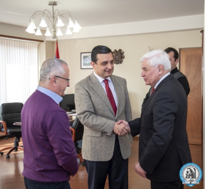ԵՊԲՀ ռեկտորն ընդունել է շվեյցարացի և ռուս գործընկերներին