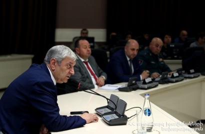 ԱԻ նախարար Ֆելիքս Ցոլակյանը հրավիրել է ընդլայնված խորհրդակցություն. ՖՈՏՈՌԵՊՈՐՏԱԺ, ՏԵՍԱՆՅՈՒԹ