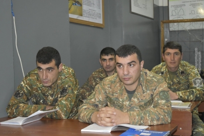 5-րդ զորամիավորումում անցկացվել է գործնական պարապմունք՝ «Ասեղ» վարժասարքով. ՖՈՏՈՌԵՊՈՐՏԱԺ