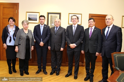 Գվատեմալայի Հանրապետության Կոնգրեսի առաջին փոխնախագահ Ֆելիպե Ալեխոս Լորենզանան հյուրընկալվել է Արցախի խորհրդարանում