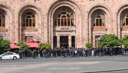 Արտակարգ դեպք Երևանում. «Մարիոթ» հյուրանոցային համալիրում վիճաբանություն է տեղի ունեցել ՌԴ քաղաքացիների միջև. տուժածը ռուսական «TV 3» հեռուստաընկերության աշխատակից է