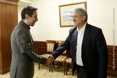 Քաղաքապետ Հայկ Մարությանը հյուրընկալել է միջազգային STARMUS փառատոնի հեղինակ Գարիկ Իսրայելյանին