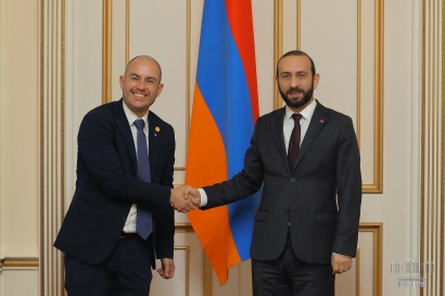 ԱԺ նախագահն ընդունել է Մեքսիկայի Կոնգրեսի Պատգամավորների պալատի Հայաստանի հետ բարեկամության պատգամավորական խմբի նախագահին