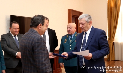 ՌԴ նախագահ Վլադիմիր Պուտինը պարգևատրել է ՀՀ ԱԻՆ աշխատակիցներին. ՖՈՏՈՌԵՊՈՐՏԱԺ, ՏԵՍԱՆՅՈՒԹ