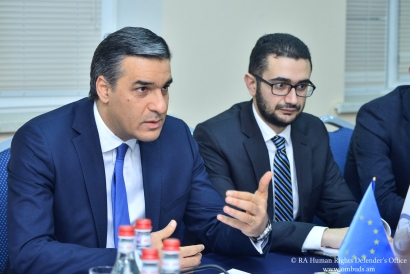 Մարդու իրավունքների պաշտպանն ընդունել է ԵՄ բարձրաստիճան պատվիրակությանը. ՖՈՏՈՌԵՊՈՐՏԱԺ