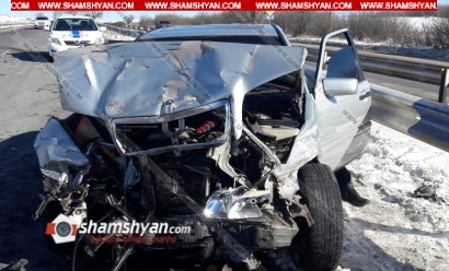 Խոշոր ավտովթար Կոտայքի մարզում. բախվել են Mercedes-ն ու Ope Zafira-ն. կան վիրավորներ. ժամանել են ՃՈ վաշտի և դասակի հրամանատարները. ՖՈՏՈՌԵՊՈՐՏԱԺ