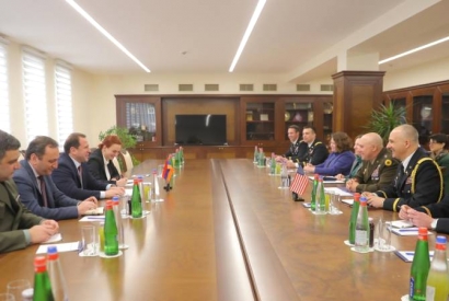 Դավիթ Տոնոյանն ընդունել է Կանզաս նահանգի ազգային գվարդիայի հրամանատարին
