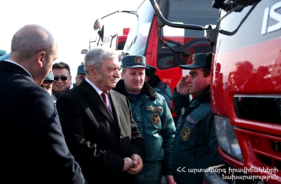 Ճապոնիան Հայաստանին է նվիրաբերել 22 հրշեջ մեքենա. ՖՈՏՈՌԵՊՈՐՏԱԺ, ՏԵՍԱՆՅՈՒԹ