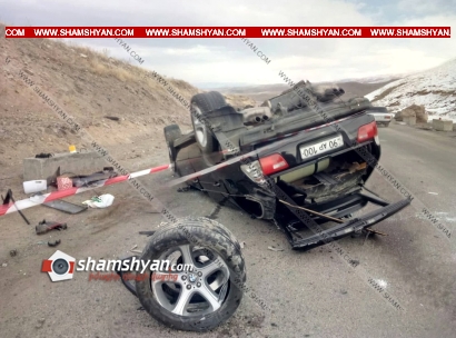 Խոշոր ավտովթար Շիրակի մարզում. BMW X5-ը բախվել է բետոնե արգելապատնեշներին և գլխիվայր շրջվել. 3 վիրավորներին հիվանդանոց է ուղեկցել ՃՈ վաշտի հրամանատարը, օպերատիվ են գործել բժիշկները. ՖՈՏՈՌԵՊՈՐՏԱԺ, ՏԵՍԱՆՅՈՒԹ