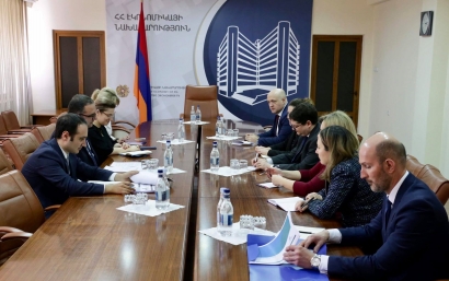 Կանաչ տնտեսությունից` մինչև արտադրողականություն. Տիգրան Խաչատրյանը և ՎԶԵԲ փոխնախագահը քննարկել են համագործակցության օրակարգը