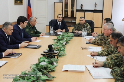 ՀՀ գլխավոր դատախազն ու Արցախի նախագահը քննարկել են զինված ուժերում վերջին շրջանում տեղ գտած արտակարգ դեպքերին ու զորքերում կարգապահության ամրապնդմանը վերաբերող հարցեր