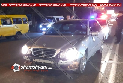 Երևանում 21-ամյա առաքիչը Mercedes-ով վրաերթի է ենթարկել 2 հետիոտնի, վերջիններսս տեղափոխվել են հիվանդանոց. ՖՈՏՈՌԵՊՈՐՏԱԺ