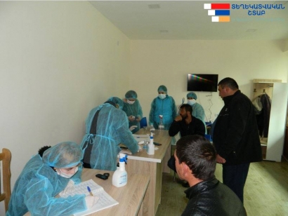 Քաշաթաղի շրջանում նոր տիպի կորոնավիրուսի տարածման կանխարգելմանն ուղղված աշխատանքների մասին. ՖՈՏՈՌԵՊՈՐՏԱԺ