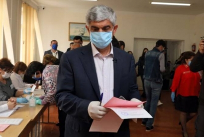 Արցախի նախագահի թեկնածու Վիտալի Բալասանյանը քվեարկել է հանուն Արցախի անվտանգության և արդարության
