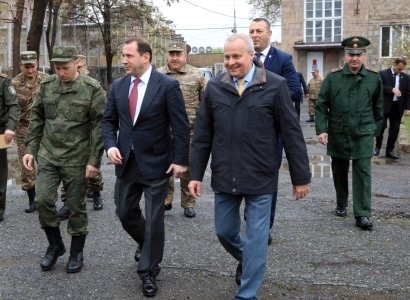 Դավիթ Տոնոյանը եւ ՌԴ դեսպանը ծանոթացել են շարժական լաբորատորիայի աշխատանքներին