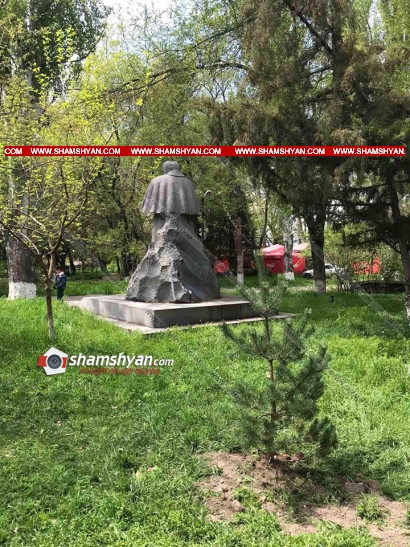 Մինչ արտակարգ դրության պայմաններում. «Կանաչապատում և շրջակա միջավայրի պահպանություն» ՀՈԱԿ-ի թիմը Երևանում ավելացնում է կանաչ տարածքները, ինչ-որ ստահակներ գողացել են նոր տնկված ծառերը. ՖՈՏՈՌԵՊՈՐՏԱԺ