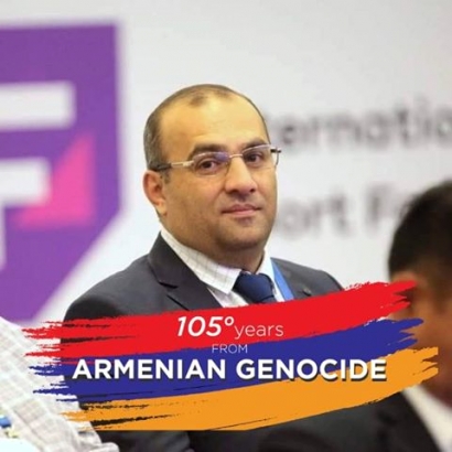 Հայոց ցեղասպանության ընդունումը զգուշացում է նաև աշխարհի բոլոր հասարակություններին` որպեսզի խուսափեն այն ճանապարհից, որը տանում է հավիտենական խայտառակության».Արման Այվազյան