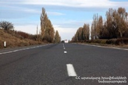 ՀՀ տարածքում ավտոճանապարհները հիմնականում անցանելի են, Լարսը բաց է միայն բեռնատար տրանսպորտային միջոցների համար