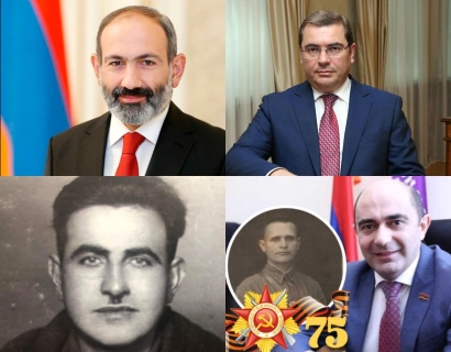 Քաղաքական գործիչներից ո՞ւմ պապն ով է եղել 45 թվին․ Մեծ հաղթանակի արխիվից. Newmedia.am