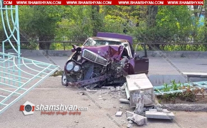 Ավտովթար Լոռու մարզում. 28-ամյա վարորդը Mercedes-ով բախվել է շինության պատին. կա վիրավոր. ՖՈՏՈՌԵՊՈՐՏԱԺ
