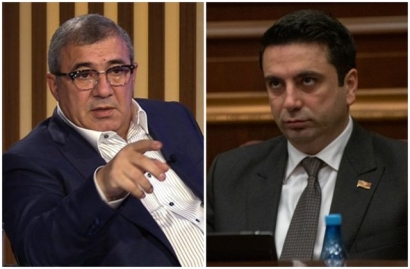 «Ալեն Սիմոնյանը երևի մտածում է, որ ես հետևից կգրկեմ նրան, բայց ես հետևից գրկող մարդկանց տեսակից չեմ: Ես սիրում եմ գրկել կանանց, այն էլ` առջևից». Ռուբեն Հայրապետյան. 168.am