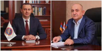 Անվտանգության խորհրդի քարտուղար Արմեն Գրիգորյանն այսօր հեռախոսազրույց է ունեցել Արցախի Անվտանգության խորհրդի քարտուղար Սամվել Բաբայանի հետ