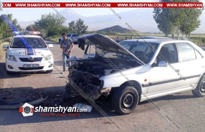Ավտովթար Արարատի մարզում. բախվել են Opel Vectra-ն ու Peugeot 405-ը. կա վիրավոր. ՖՈՏՈՌԵՊՈՐՏԱԺ