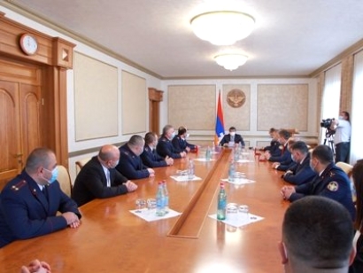 Արայիկ Հարությունյանը պետական բարձր պարգևներ է հանձնել Արցախի քննչական կոմիտեի մի խումբ աշխատակիցների