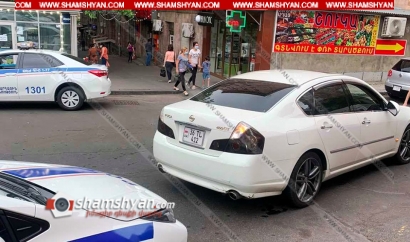 Վրաերթ Երևանում. 33-ամյա վարորդը Nissan-ով վրաերթի է ենթարկել հետիոտնին. վիրավորին օգնության են հասել ճանապարհային ոստիկաններն ու վարորդը. ՖՈՏՈՌԵՊՈՐՏԱԺ