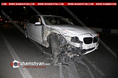 Ավտովթար Երևանում. 29–ամյա վարորդը BMW-ով ԱՄՆ դեսպանատան դիմաց բախվել է Opel-ին, այնուհետև KIA-ին. Opel-ն էլ բախվել է ծառին. ՖՈՏՈՌԵՊՈՐՏԱԺ, ՏԵՍԱՆՅՈՒԹ