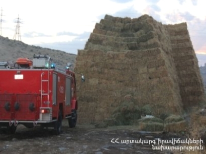 Ռինդ գյուղում այրվել է 120 հակ անասնակեր