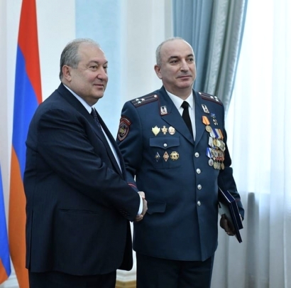 ՀՀ ոստիկանության շտաբի պետը ավարտեց ծառայությունը ոստիկանությունում