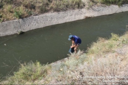 Փրկարարները հայտնաբերել են Արզնի-Շամիրամ ջրանցքն ընկած 37-ամյա քաղաքացու դին