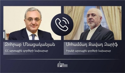 ՀՀ ԱԳ նախարարը հեռախոսազրույց է ունեցել Իրանի իր գործընկերոջ հետ