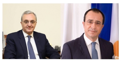 Հայաստանի և Կիպրոսի ԱԳ նախարարները քննարկել են հայ-ադրբեջանական սահմանին ստեղծված իրադրությունը
