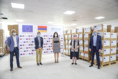 ԵՄ-ն և ԱՀԿ-ն հայ բուժաշխատողների համար առաքել են 28 հազար պաշտպանիչ հանդերձանք և 20 հազար դիմակ