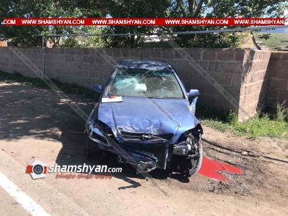 Արագածոտնի մարզում 40–ամյա վարորդը Opel-ով բախվել է քարե ցանկապատին. վերջինս տեղափոխվել է հիվանդանոց. ՖՈՏՈՌԵՊՈՐՏԱԺ