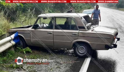 Ավտովթար Լոռու մարզում. 48-ամյա ոչ սթափ վարորդը 06-ով բախվել է ճամփեզրի թմբին. օպերատիվ են գործել Դիլիջանի հիվանդանոցի բժիշկները. ՖՈՏՈՌԵՊՈՐՏԱԺ