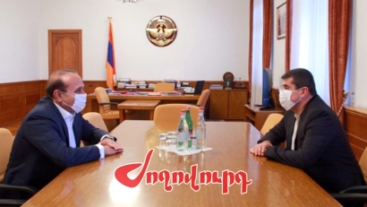 Հովիկ Աբրահամյանն Արցախում բիզնես գործունեությո՞ւն է սկսում. Արցախի նախագահի հետ հանդիպման հետքերով. ՏԵՍԱՆՅՈՒԹ. armlur.am