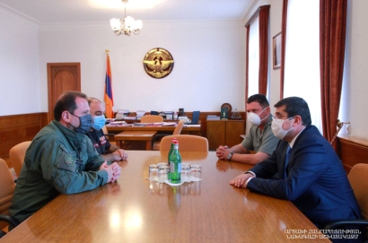 Արցախի նախագահն ընդունել է ՀՀ պաշտպանության նախարարին. կարևորվել է պաշտպանության ոլորտում Արցախի ու Հայաստանի գործակցությունը