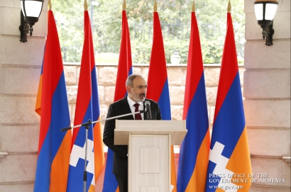 Նիկոլ Փաշինյան. Այսօր մարտի գնացող և սխրանքներ կատարող մեր տղաներն իրենց աչքի առաջ ունեն անցյալի հերոսներին. ՏԵՍԱՆՅՈՒԹ