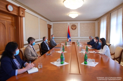 Արցախի նախագահ Արայիկ Հարությունյանն ընդունել է «The HALO Trust» միջազգային կազմակերպության պատվիրակությանը