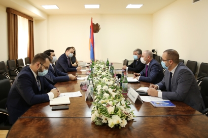 Տեղի է ունեցել աշխատանքային հանդիպում ՀՀ ԲՏԱ նախարարության և ԱՀ էկոնոմիկայի և արտադրական ենթակառուցվածքների նախարարության գործընկերների միջև